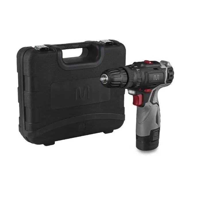 Kit Parafusadeira Furadeira 12V com Maleta - MULTILASER FE074
