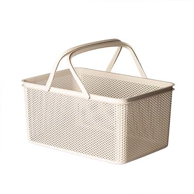 Cesto Linea Alca Retangular Creme 40x27x20cm 2041 Paramount