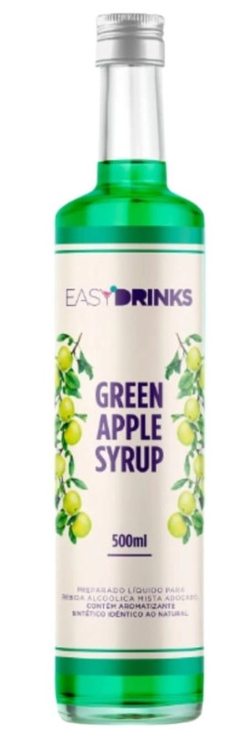 Preparado P/ Drinks Easy Drinks 500ml Maca Verde