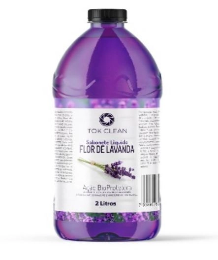 Sabonete Liquido Tok Clean 2l Flor De Lavanda
