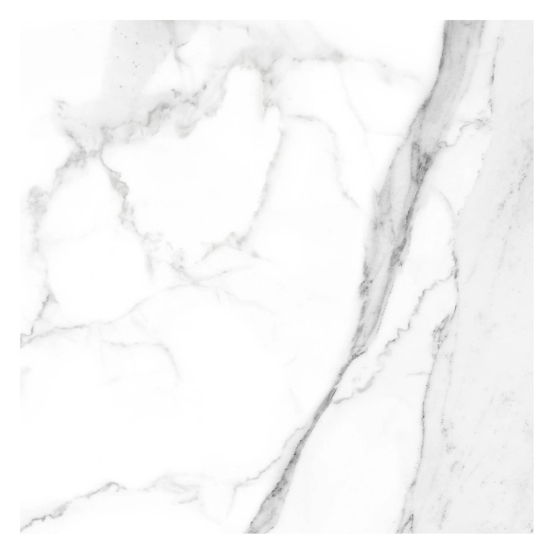 Porcelanato Marmorizado Polido Borda Reta Interno 71x71cm Calacatta Savane