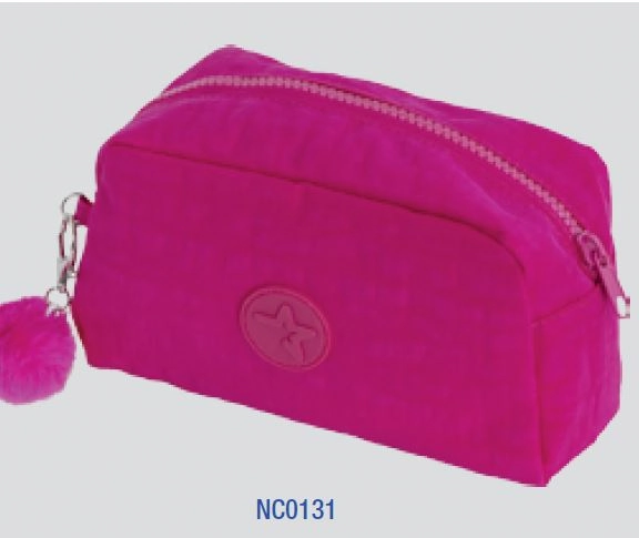 Necesserie Nylon Rosa Ref.nc0131