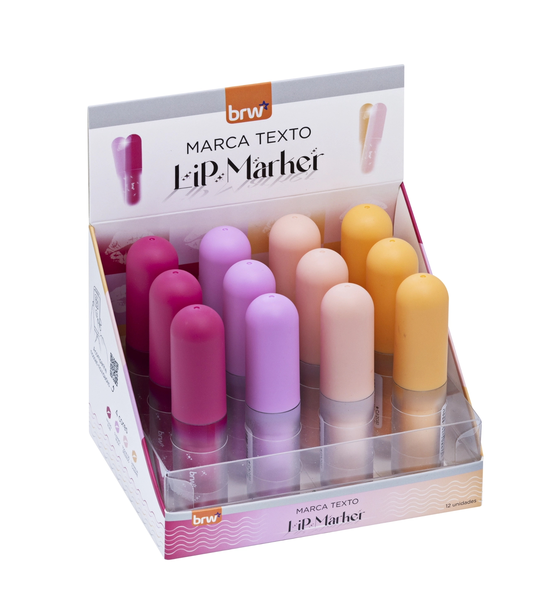 Marca Texto Lip Marker Ca2051 Brw