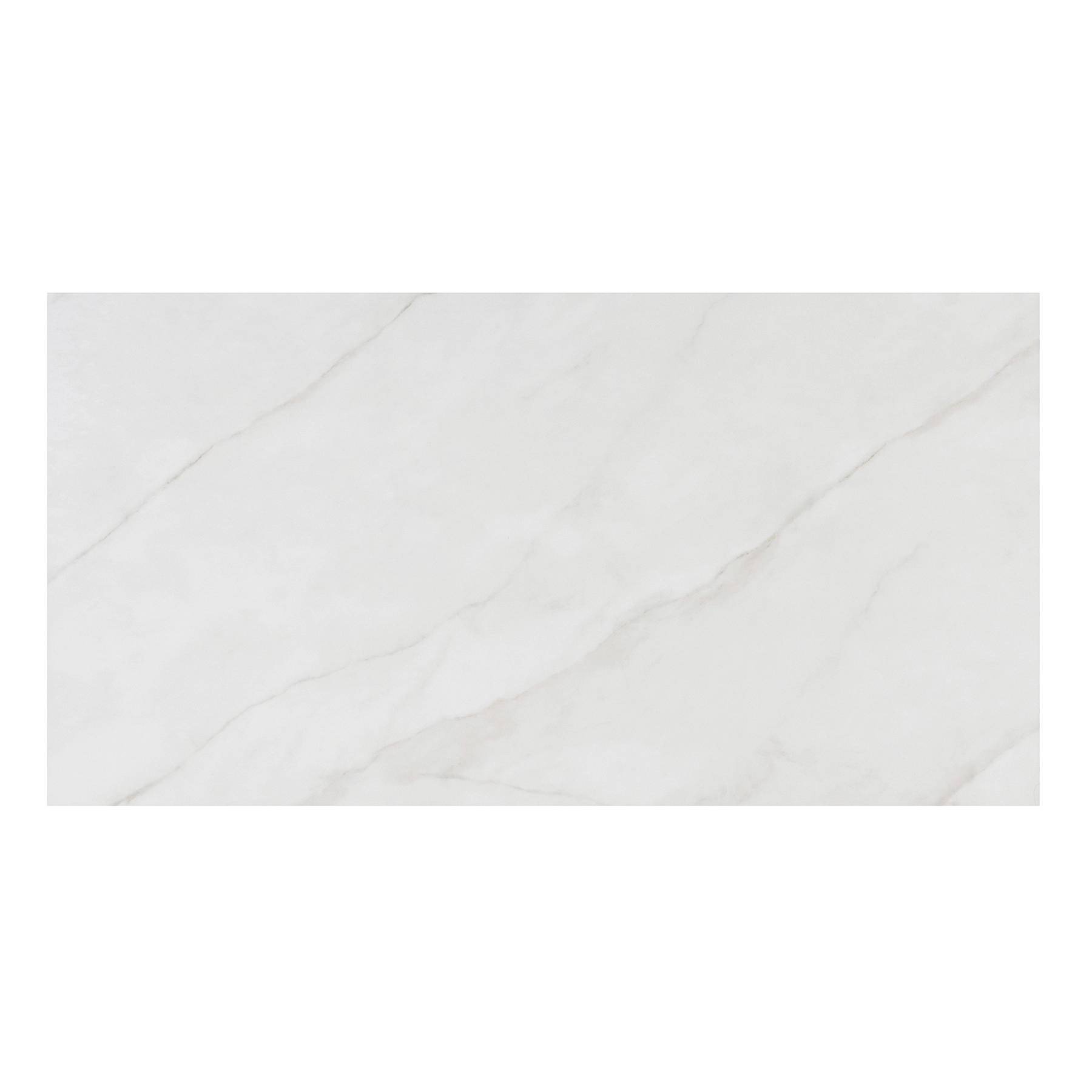 Piso Cerâmico Marmorizado Polido Borda Reta Interno 62x120cm Milano Ceral