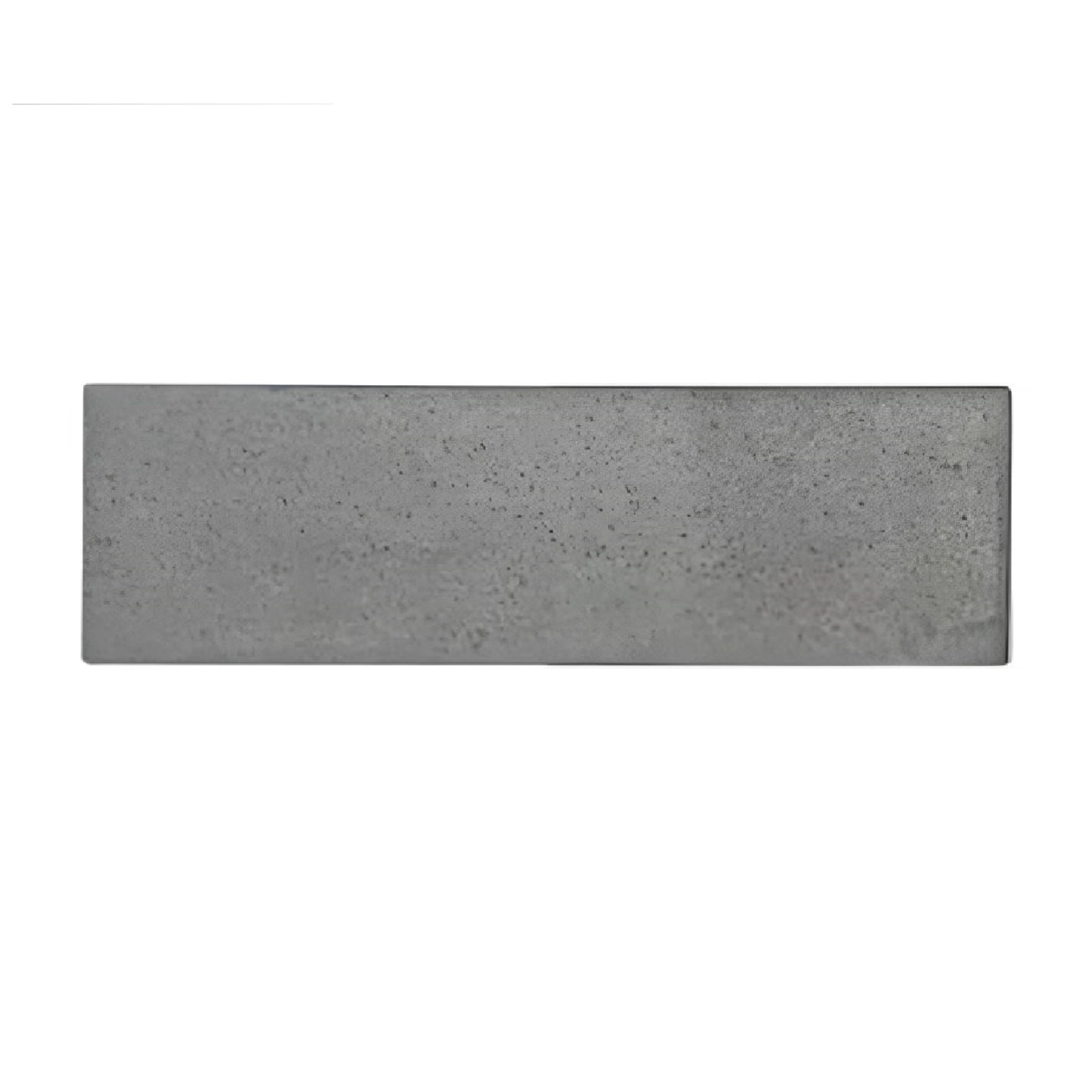 Revestimento Esmaltado Element Cinza Borda Arredondada 7,5x25cm Grupo Ceral