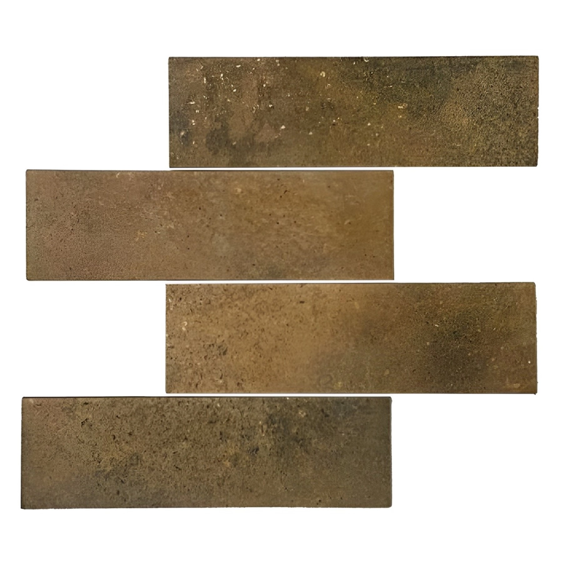 Revestimento para Fachada Pedra Acetinado 7,5x25,2cm Borda Arredondada Element Bege Grupo Ceral