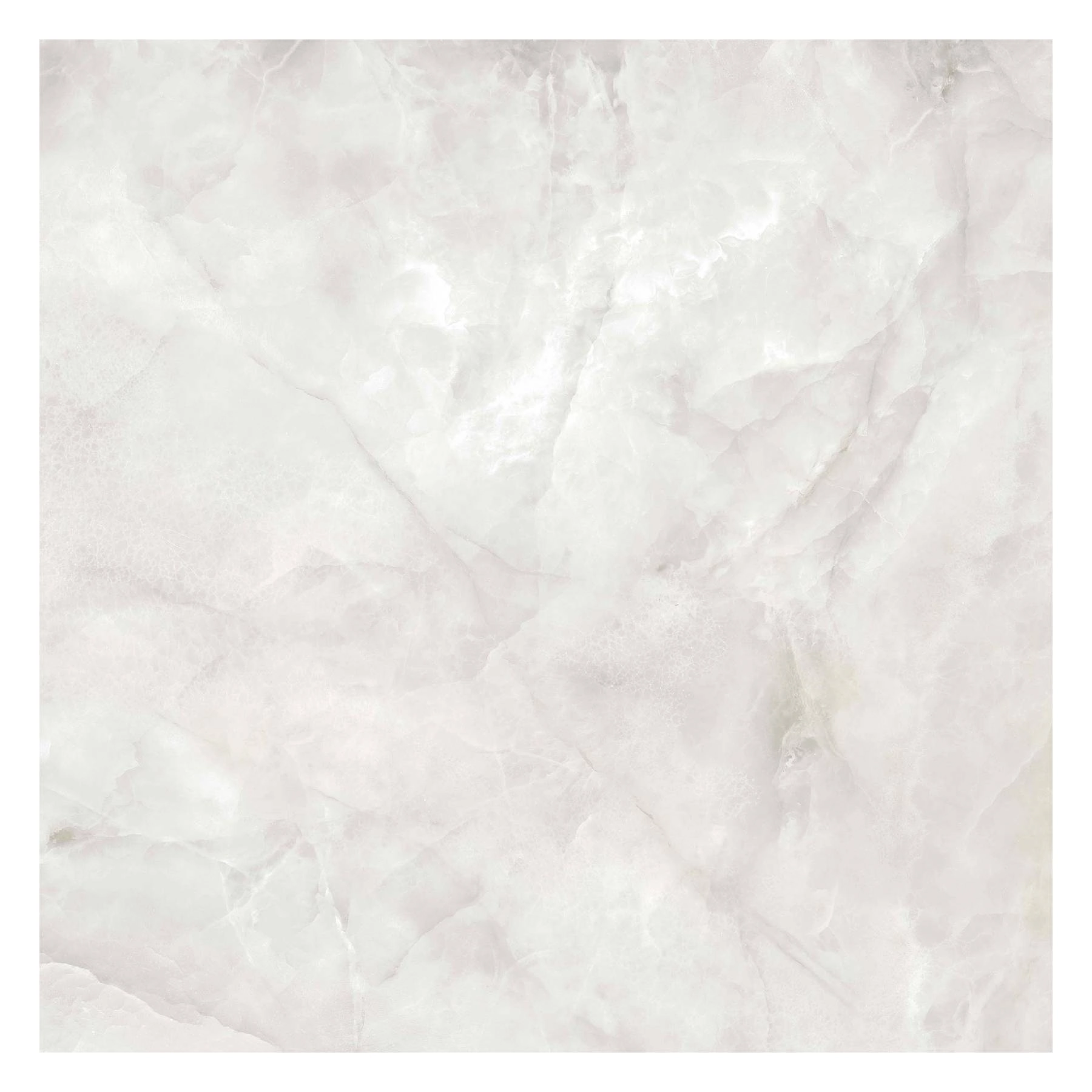 Porcelanato Marmorizado Polido Borda Reta Interno 78,2x78,2cm Donna Belle