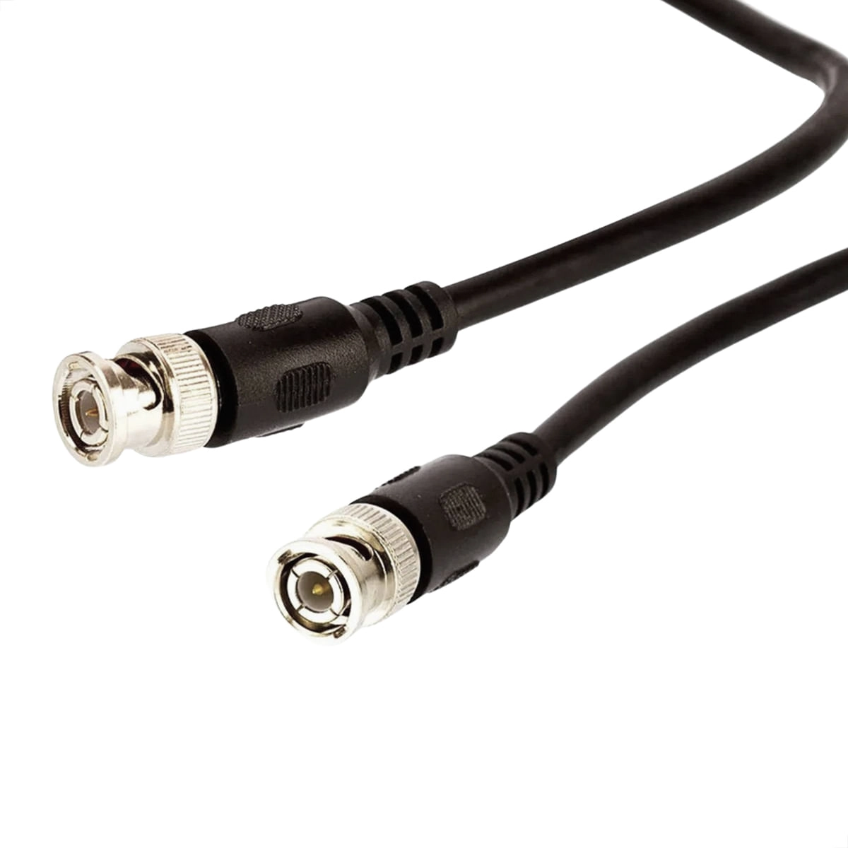 Kit Com 10 Cabo Bnc Para Bnc Rg59 5 Metros