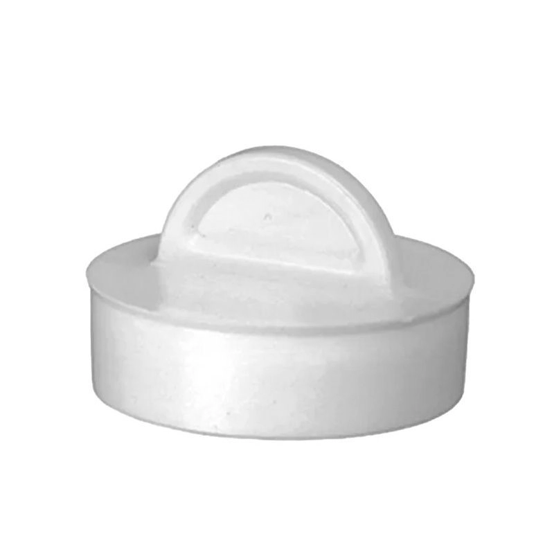 Kit 50 Tampas Plástica Para Válvula Tanque Pia Escoamento