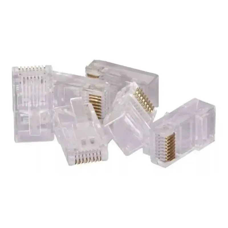 Kit 8 Conectores Rj45 Macho