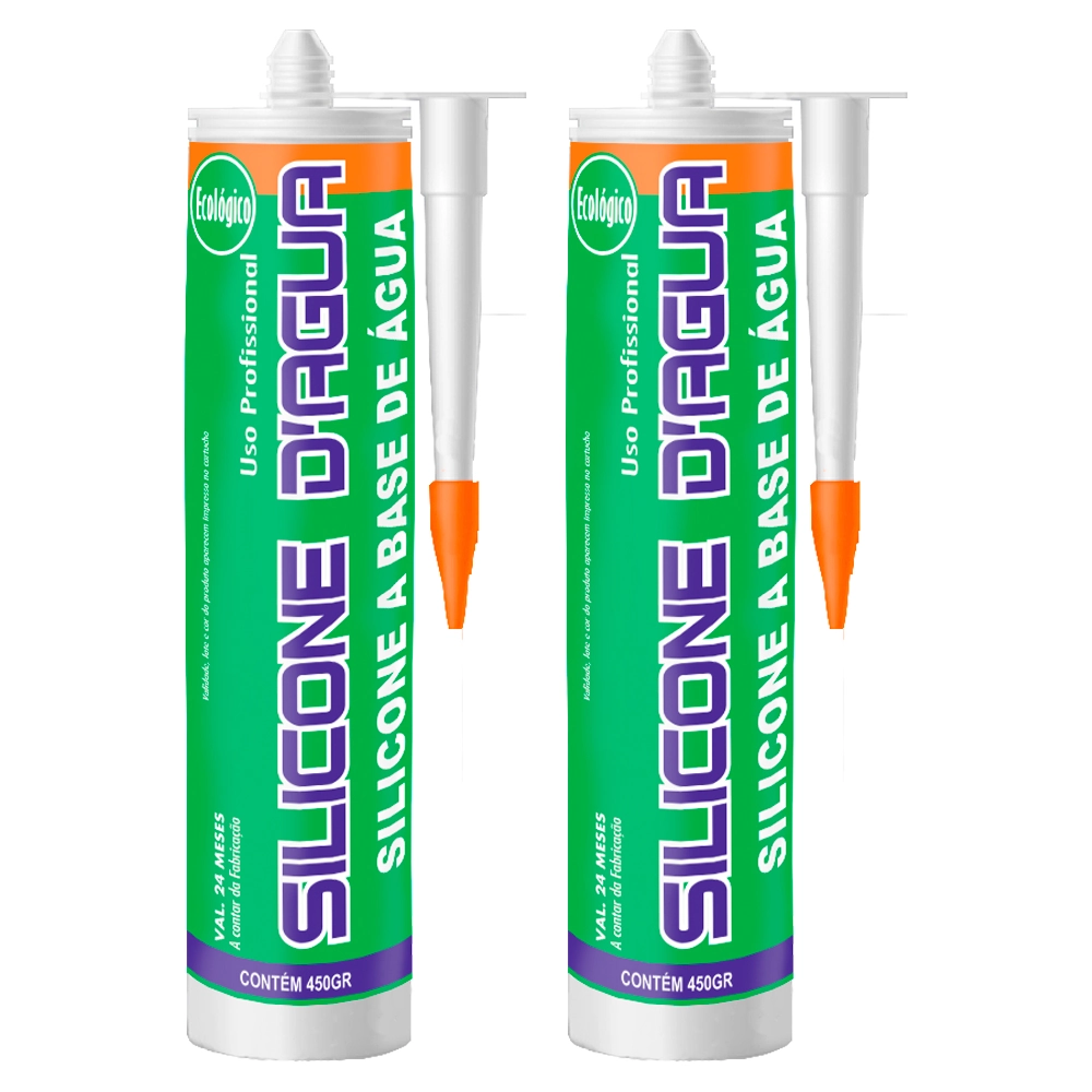 Kit 2 Cola Isopor Bege 450g
