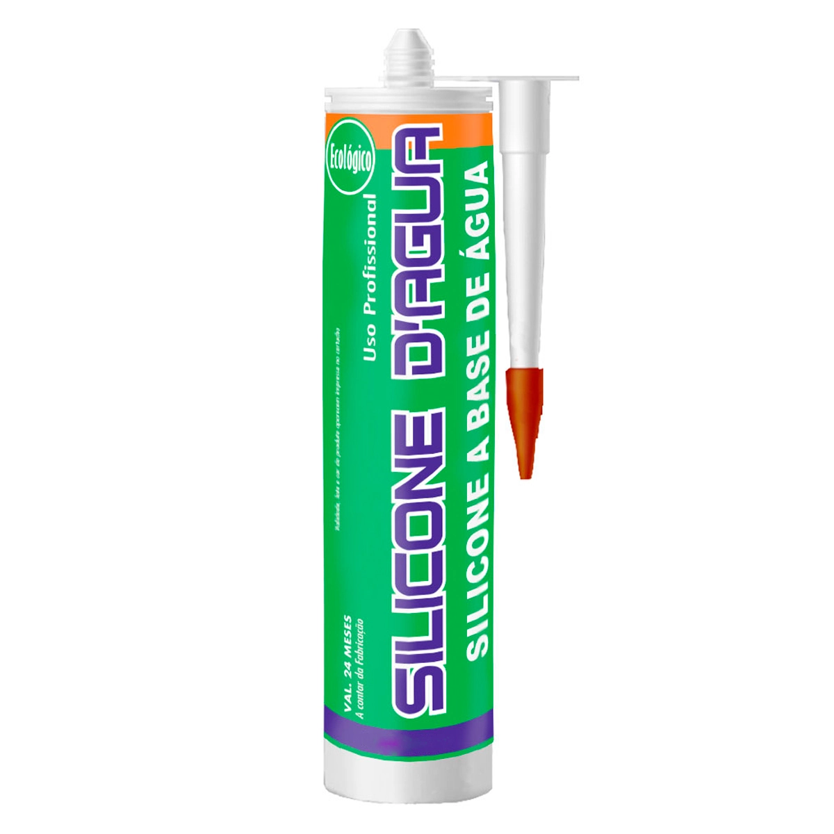 Selante Acrílico Madeira Cor Bronze 440g 280ml