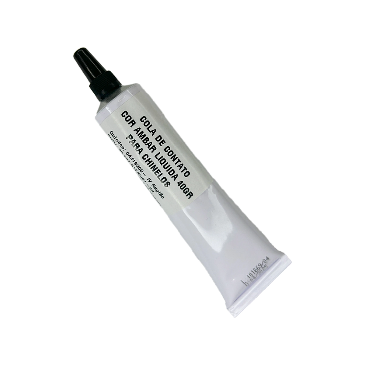 Cola De Contato Cor Ambar Liquida 40gr Para Chinelos