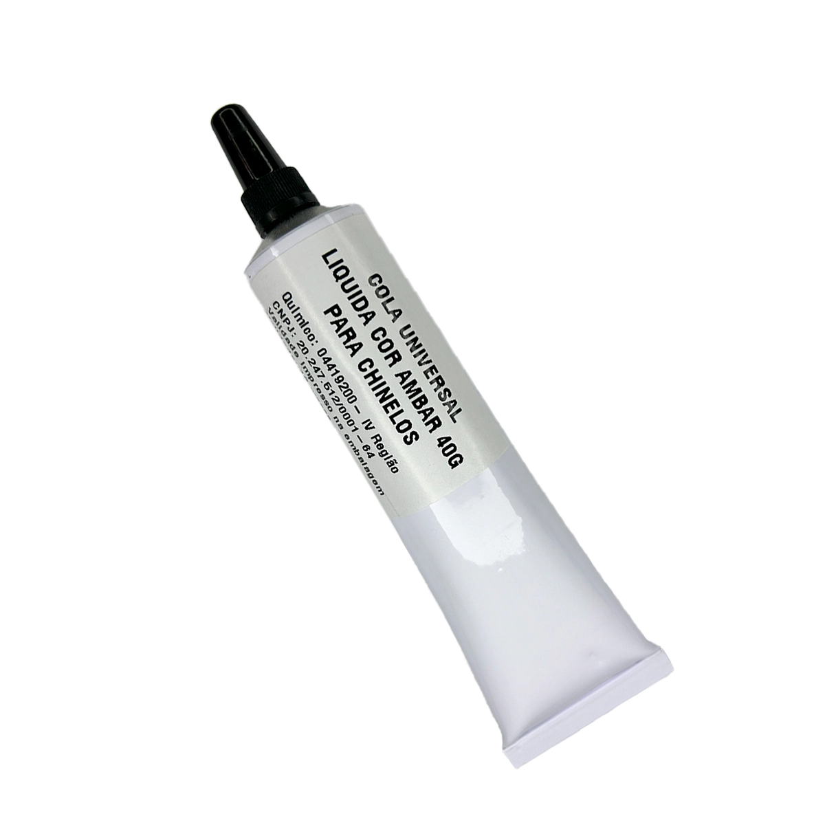 Cola Universal Liquida Cor Ambar 40g Para Chinelos