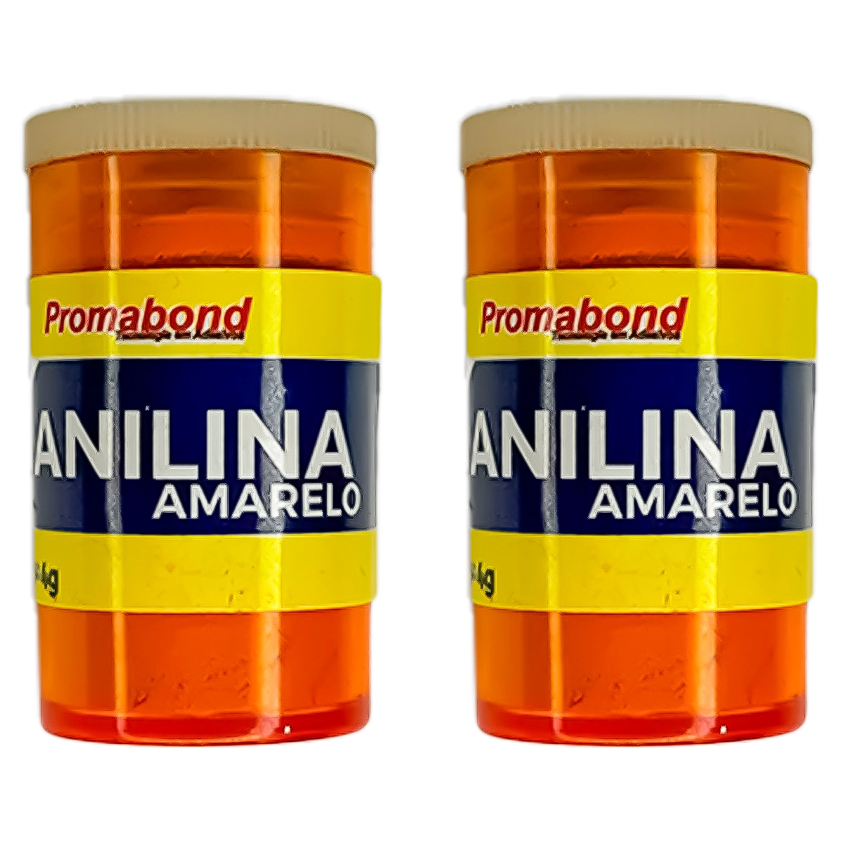 Kit 2 Anilina A Álcool Permabond Cor Do Produto:amarelo