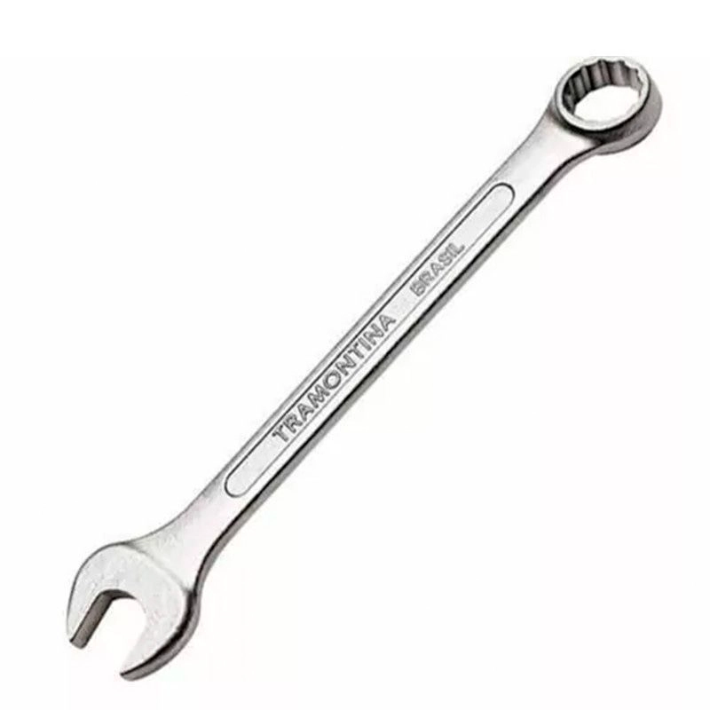 Chave Combinada Boca Estrela Estriada Aço 21mm Tramontina