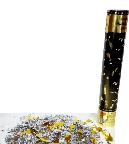 Lanca Confete Drink Tacas Metalizadas 30cm