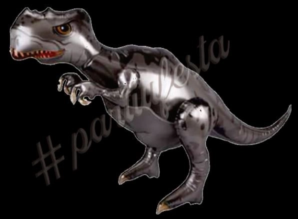 Balao Metalizado 4d Foil Tyrannosaurus 95x75cm