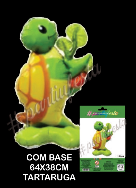 Balao Metal.mini Tartaruga C/base