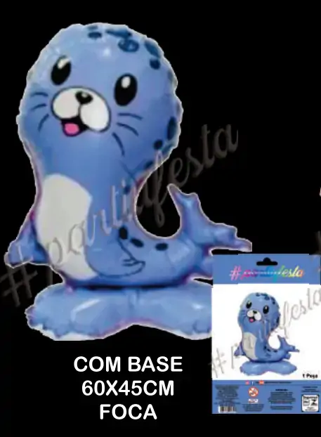Balao Metal.minii Foca C/base