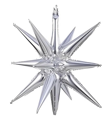 Balao Met Sputnik Prata 27pol Partiu Festas