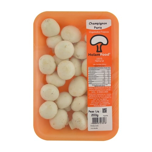Cogumelo Paris Holamfood 200g