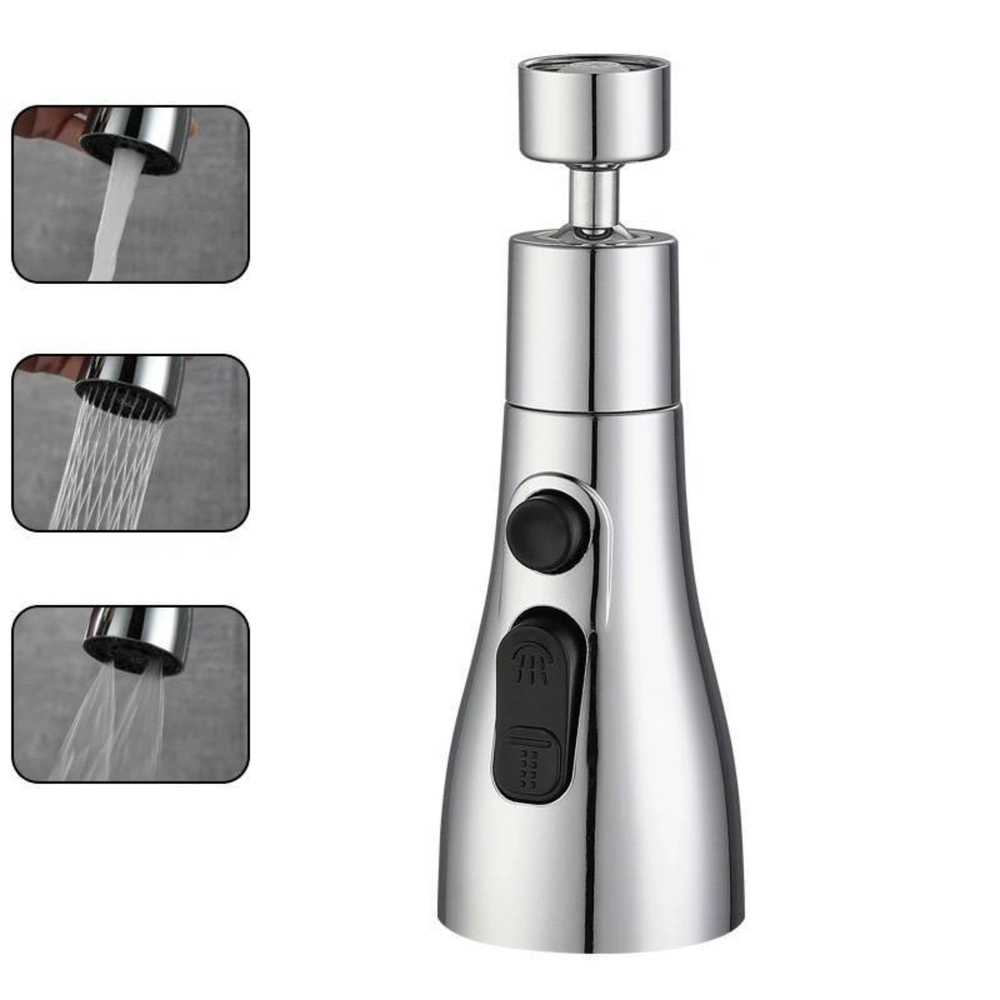 Extensor Giratório De Torneira Universal 3 Jatos Direcional