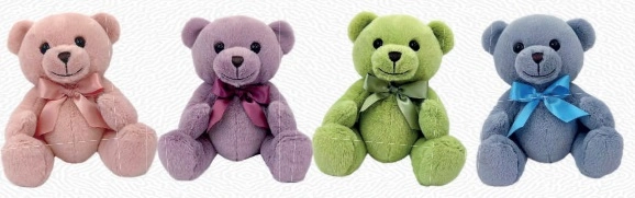 Pelucia Baby Urso 15cm Ref.caa0073