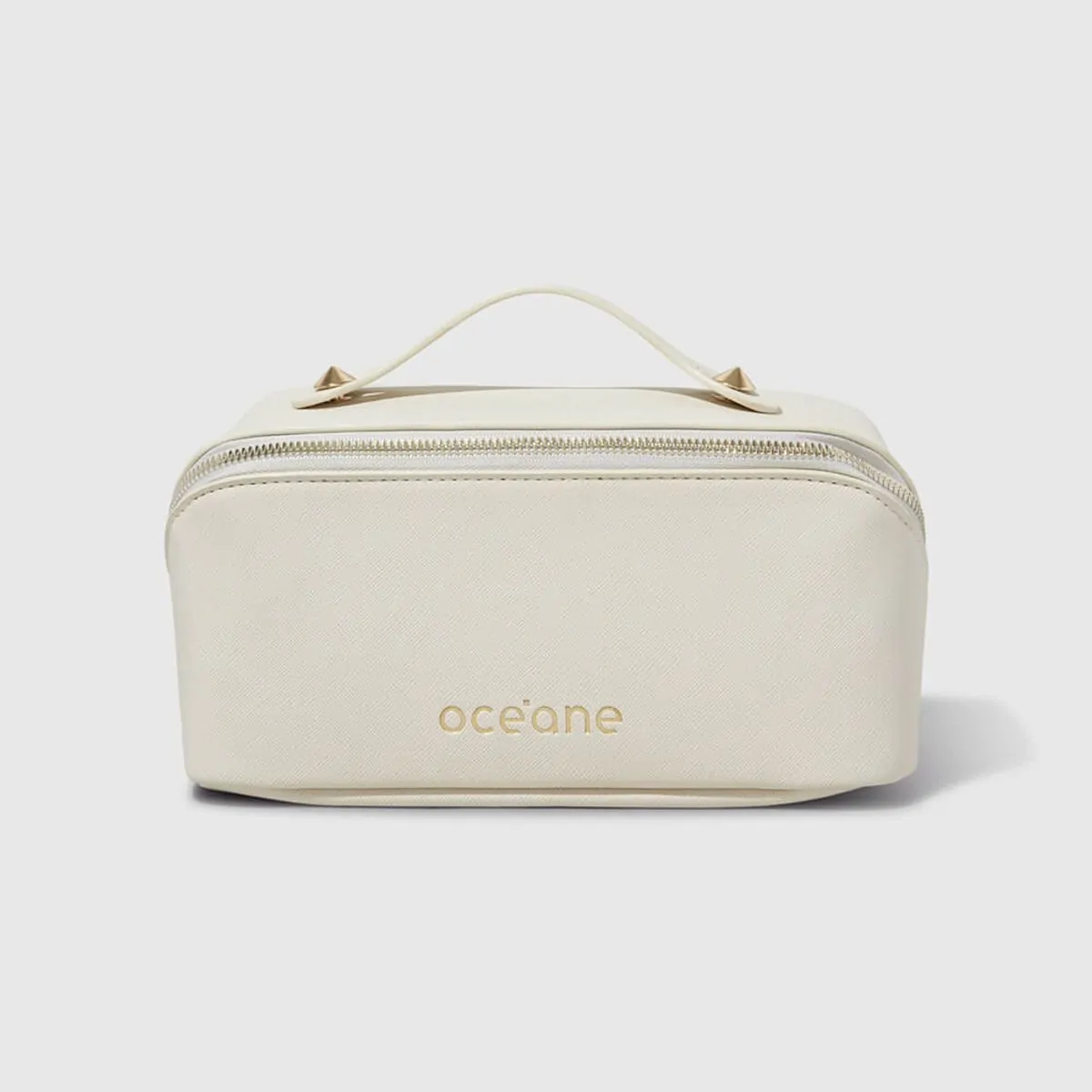 Nécessaire Bege - Capri Cosmetic Bag