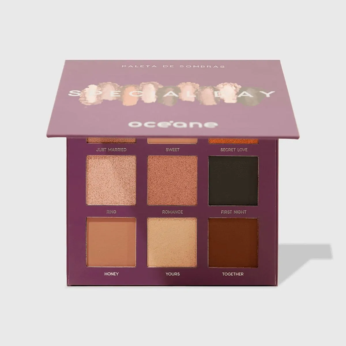 Paleta De Sombras 25g Special Day Purple Oceane