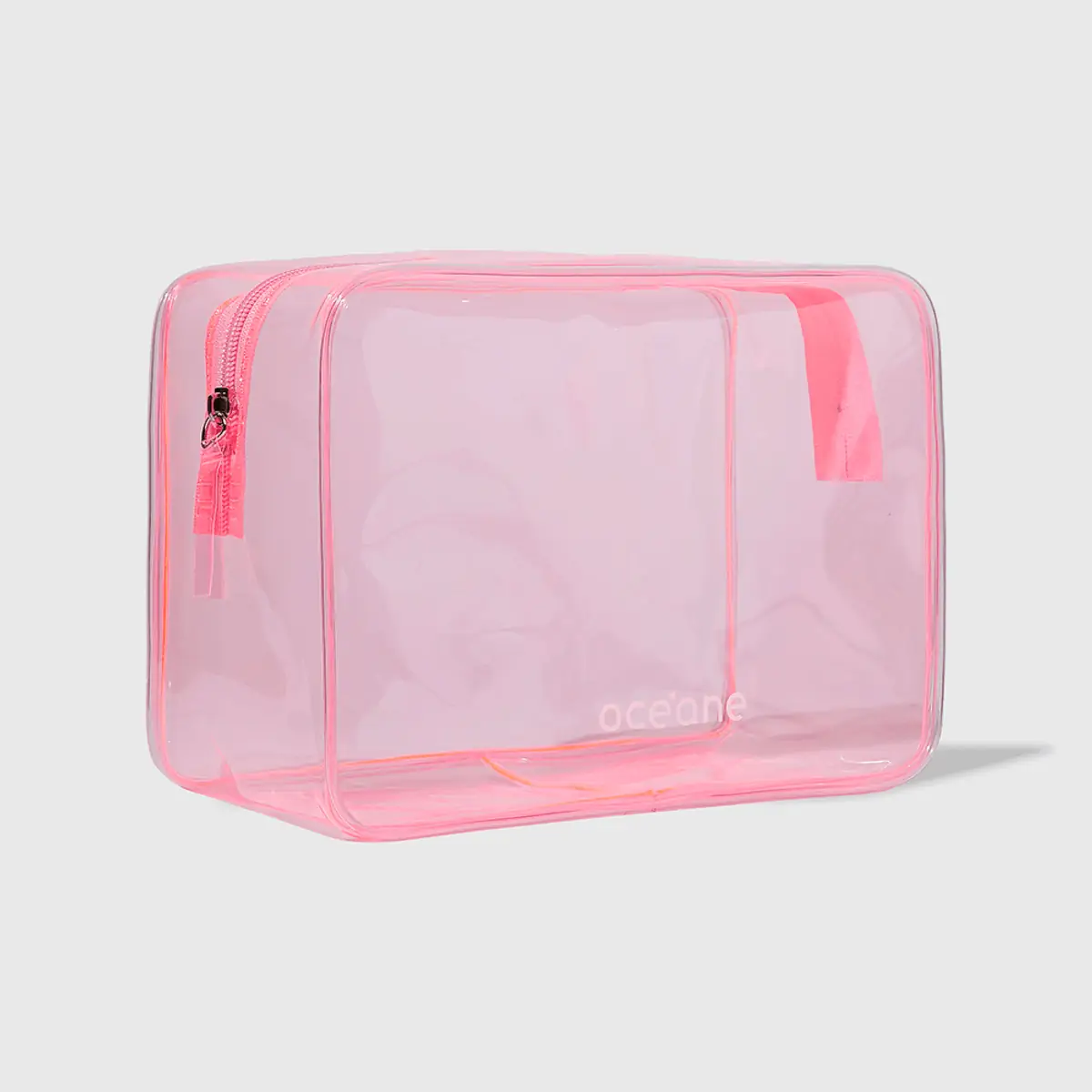 Nécessaire Clear Pink Rosa