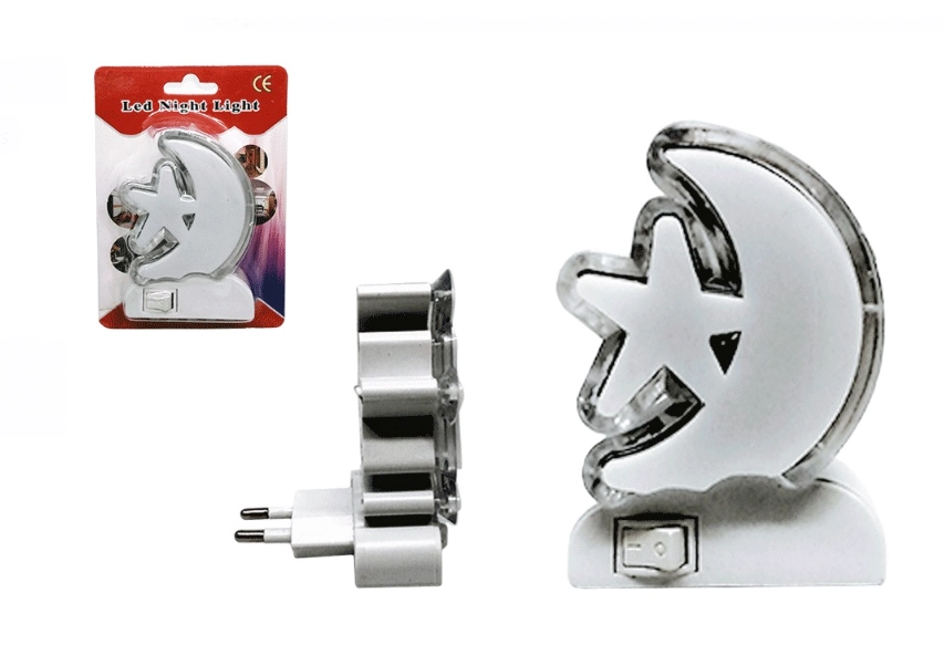 Luminaria Lua Estrela Hw59207b Blessed