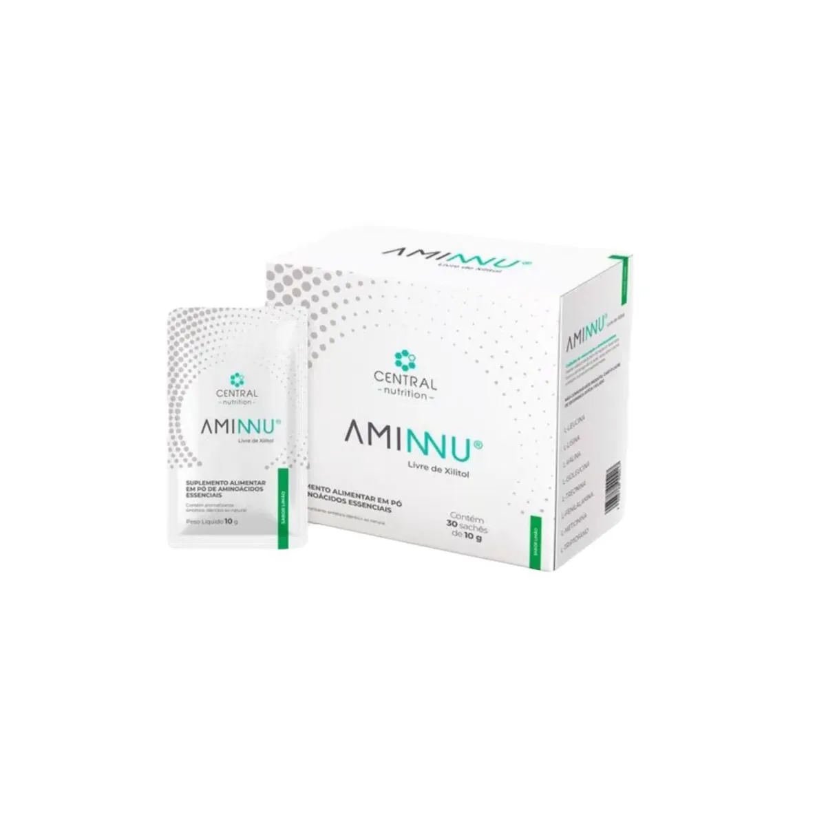 AMINNU LIVRE DE XILITOL 10G TANGERINA 30 SACHES
