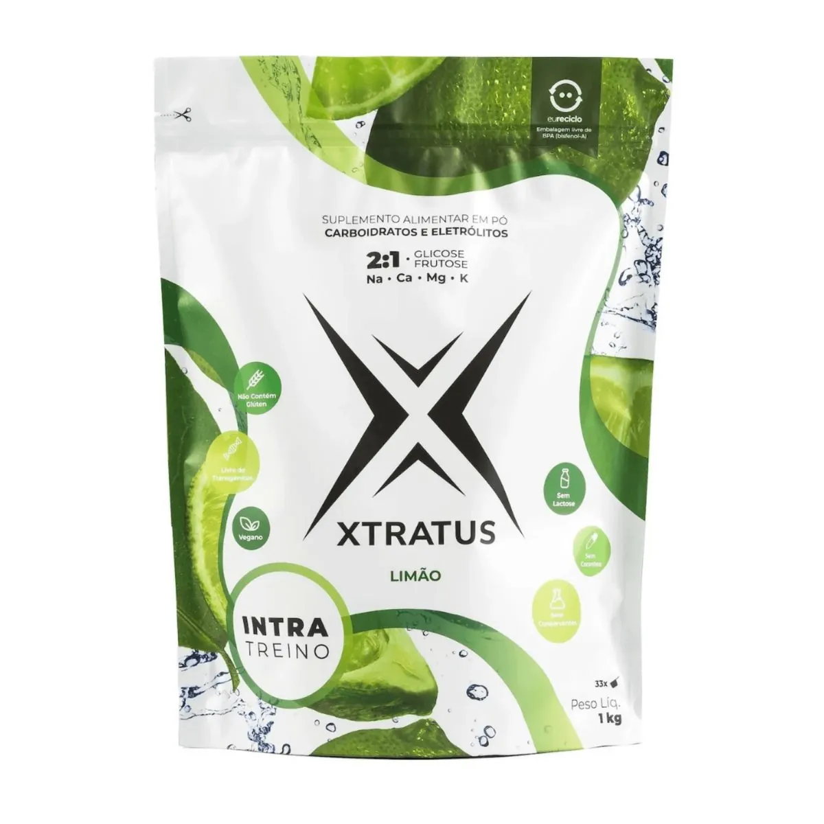 **AMAZON Intra treino 1kg xtratus Sabor:Limão