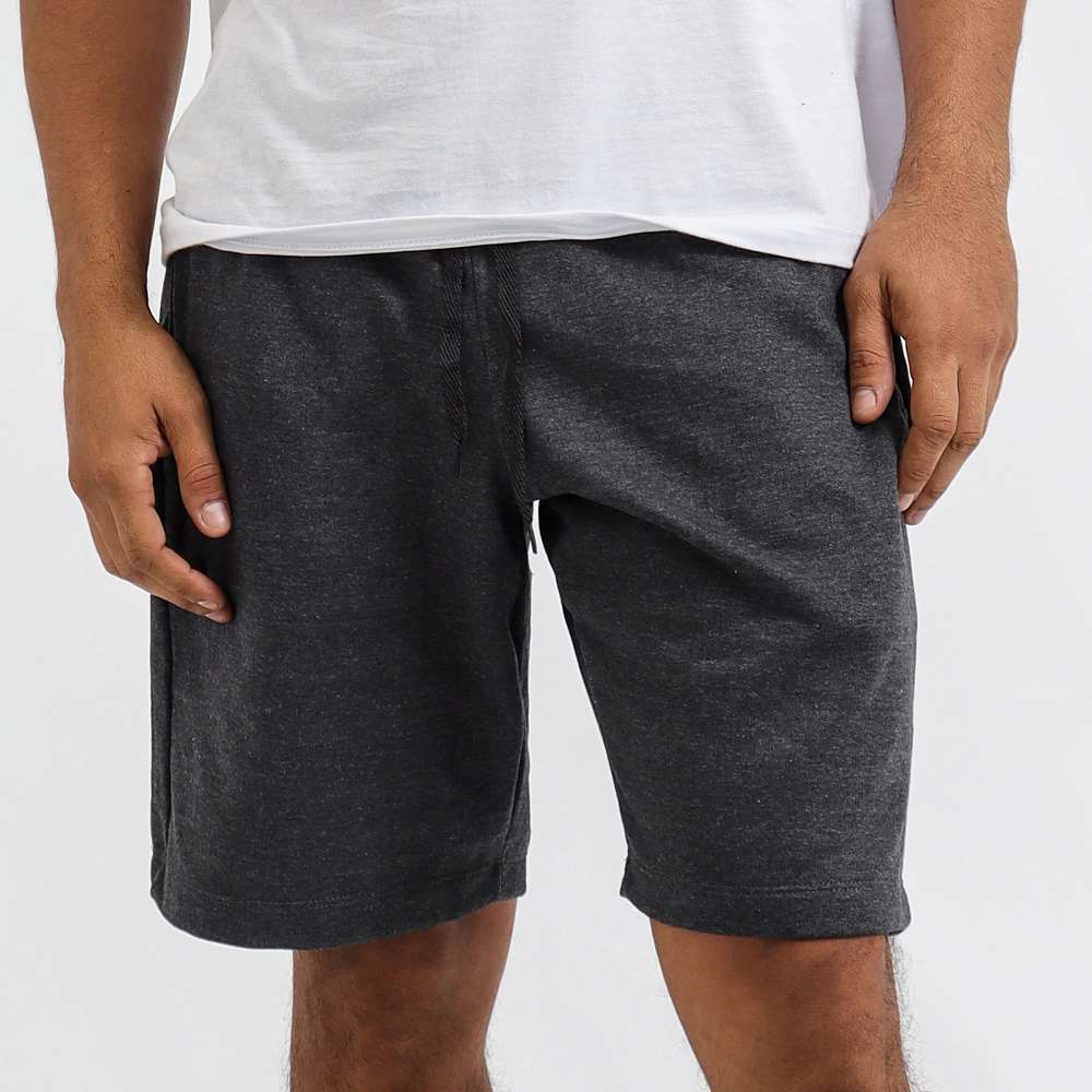 Bermuda Masculina Moletom Cor Grafite Tamanho Gg