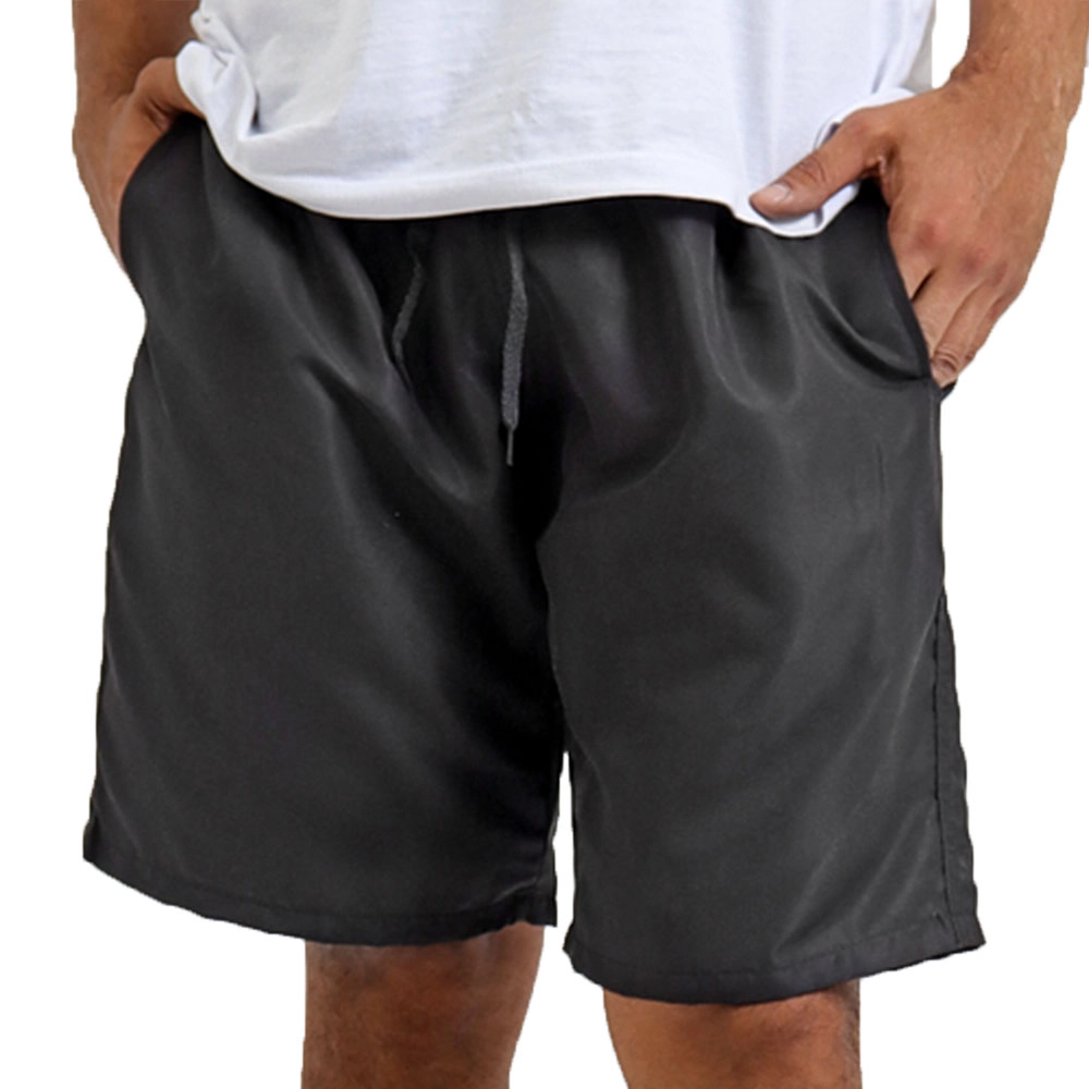 Bermuda Masculina Tactel Básica Cor Preta Tamanho G