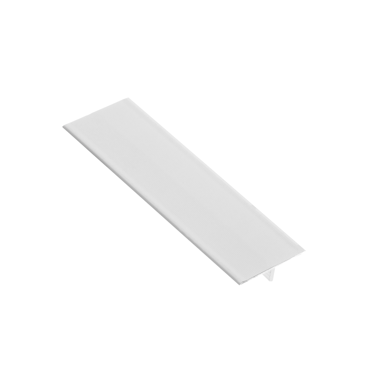 Perfil T Mesmo Nível Em Alumínio Para Piso Laminado - Homeney - Branco - 3m