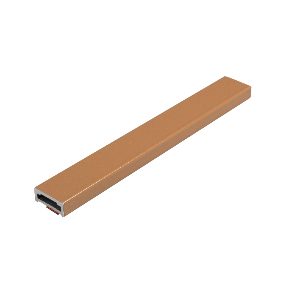 Filete Arda Autocolante Em Aluminio 12mm X 5mm - Homeney - Rose Nude - 3m