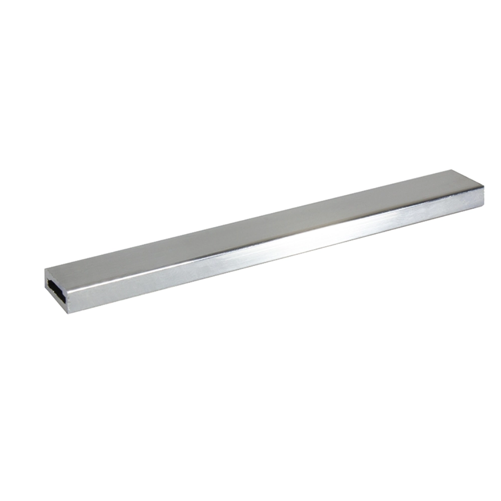 Filete Arda Autocolante Em Aluminio 12mm X 5mm - Homeney - Alumínio Polido - 2m
