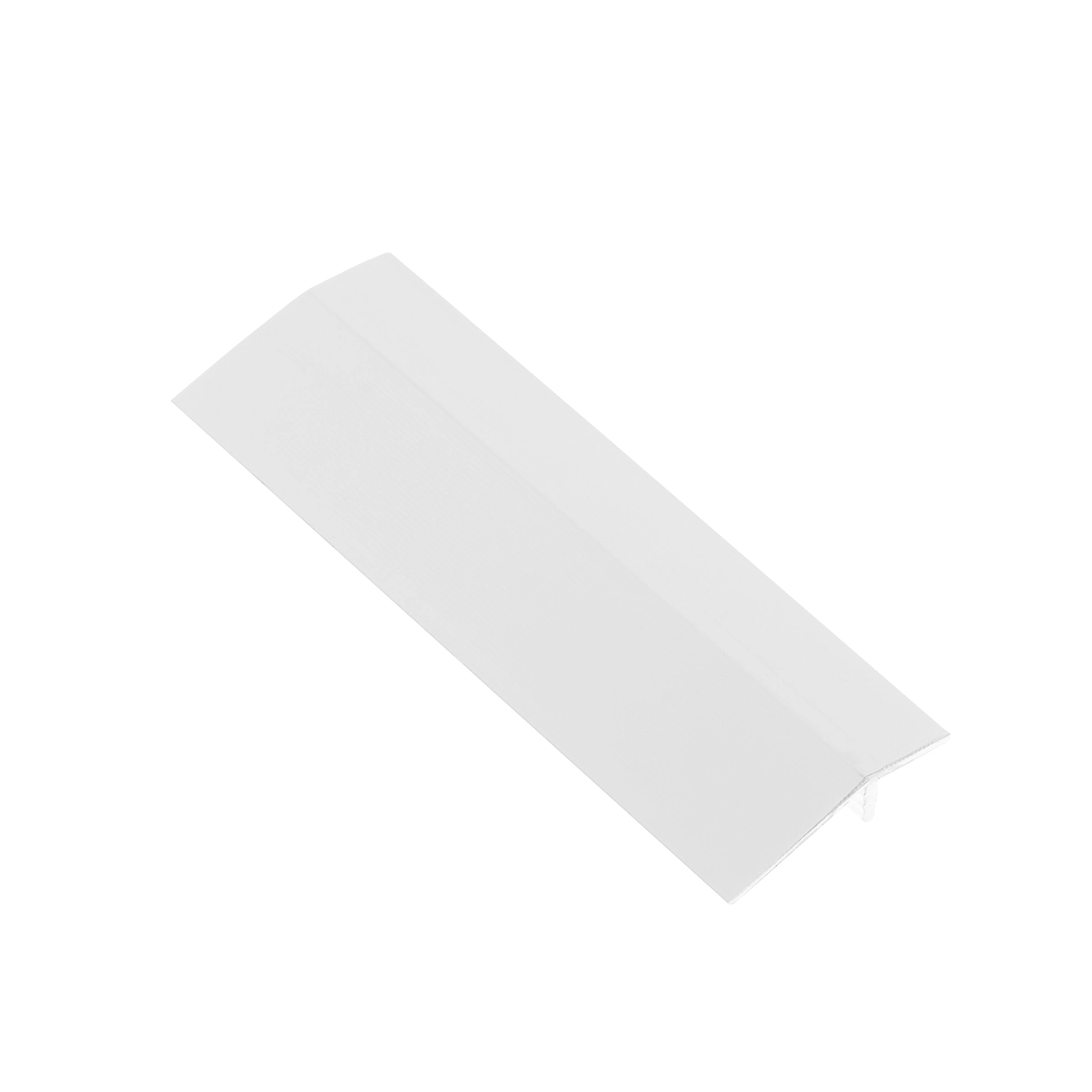 Perfil Redutor Metálico Com Base De Fixação Para Piso Laminado 7mm - Homeney - Branco - 2m