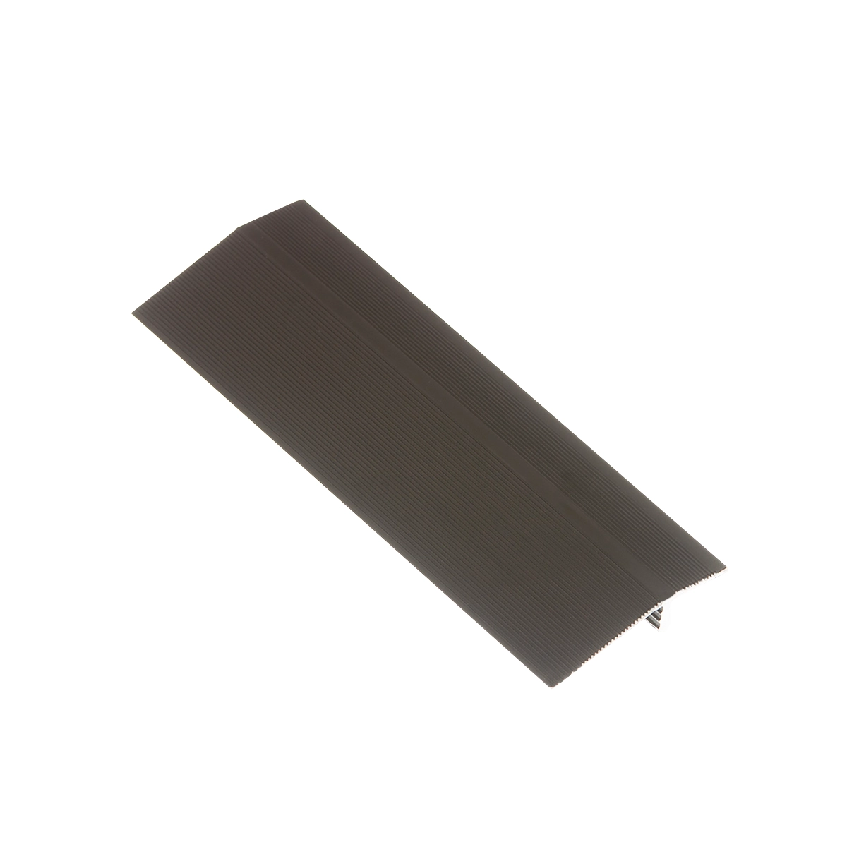Perfil Redutor Metálico Com Base De Fixação Para Piso Laminado 7mm - Homeney - Fumê - 3m