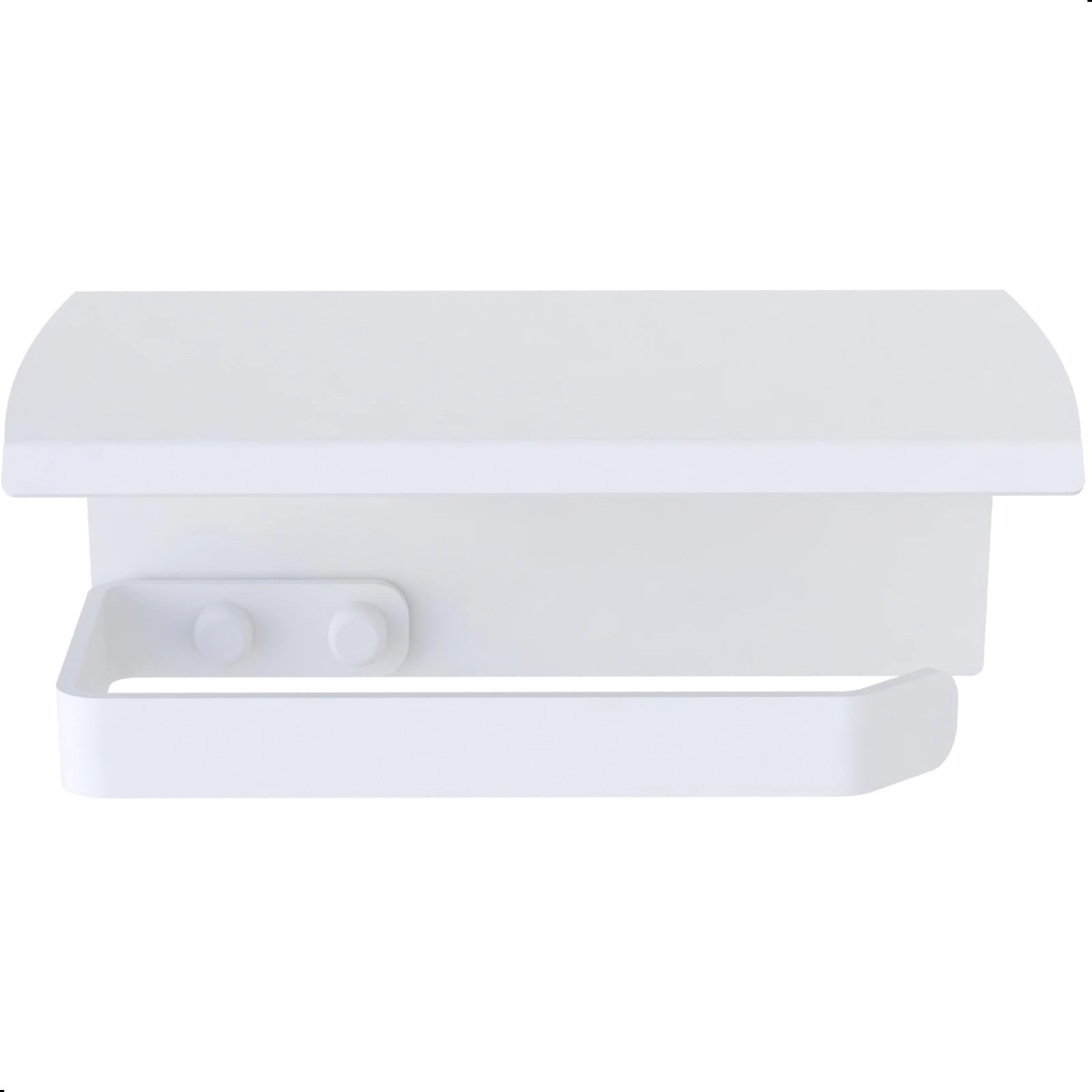 Porta Papel Higiênico Suporte De Parede Branco U.zmt
