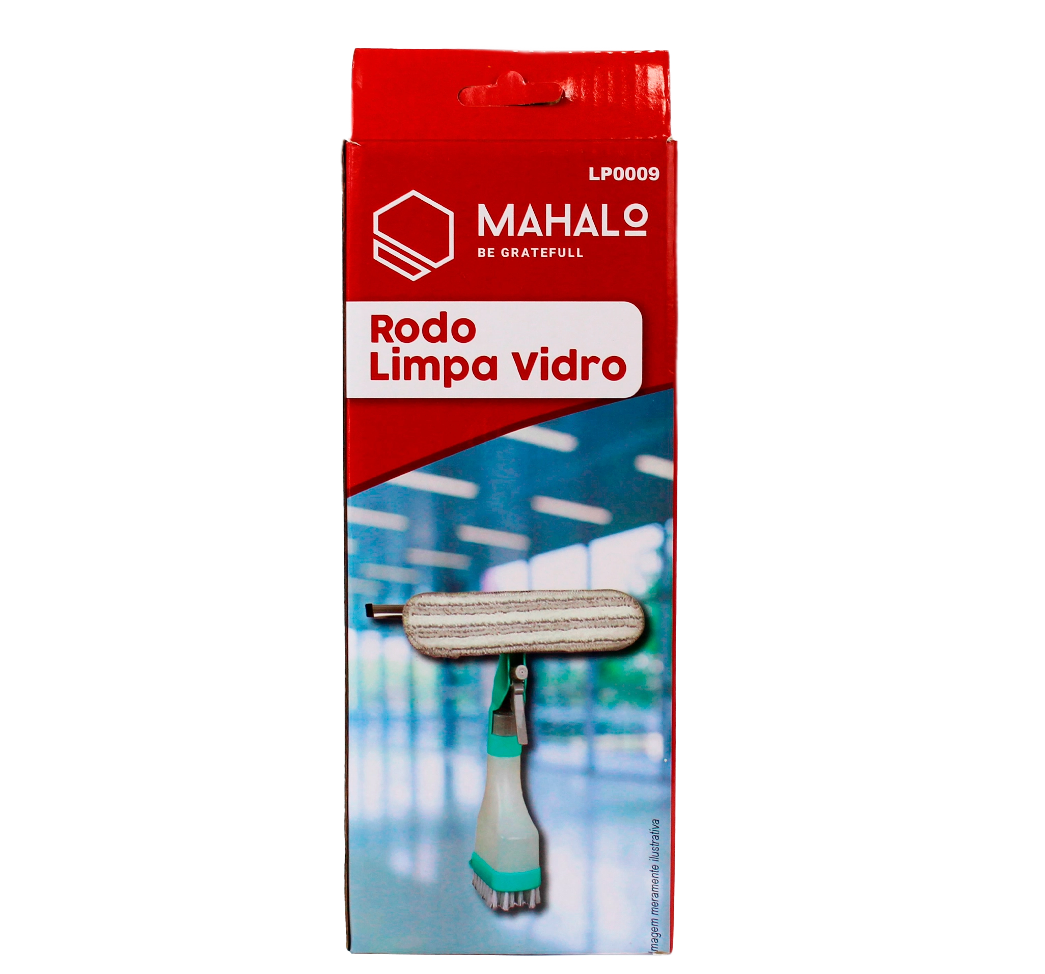 Rodo Limpa Vidro Recipiente Lp0009 Sai Import