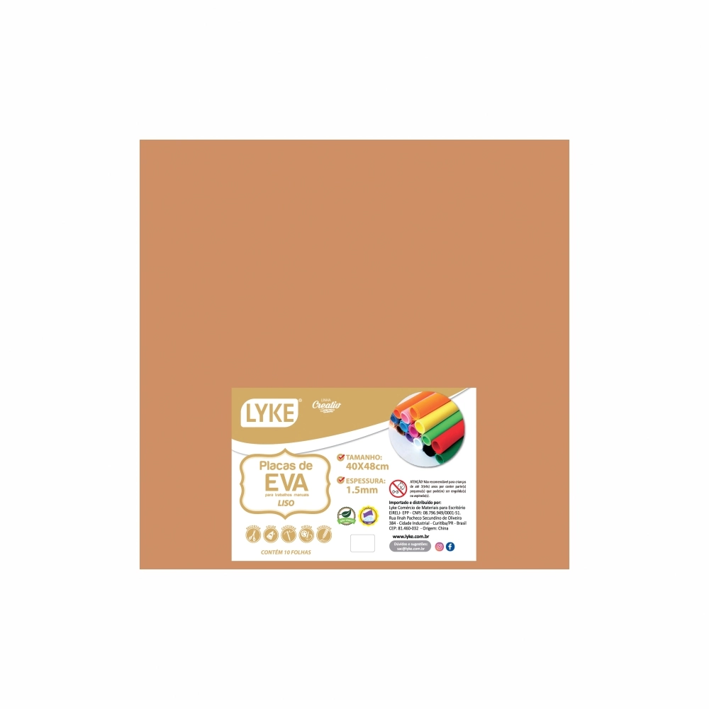 Placa Eva Liso Bege 40x48 1.8mm Pl0027 Mission