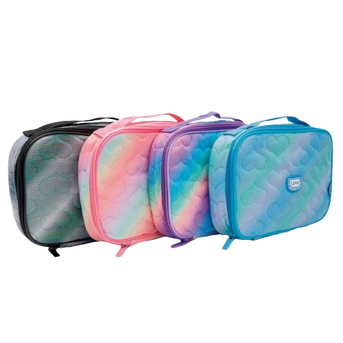 Estojo Case Organizacional Tie Dye Glitter Pl0110 Lyke