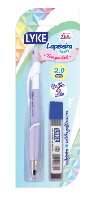 Lapiseira Grafite Lyke Soft Pastel 2.0mm Pl0142 Ningbo