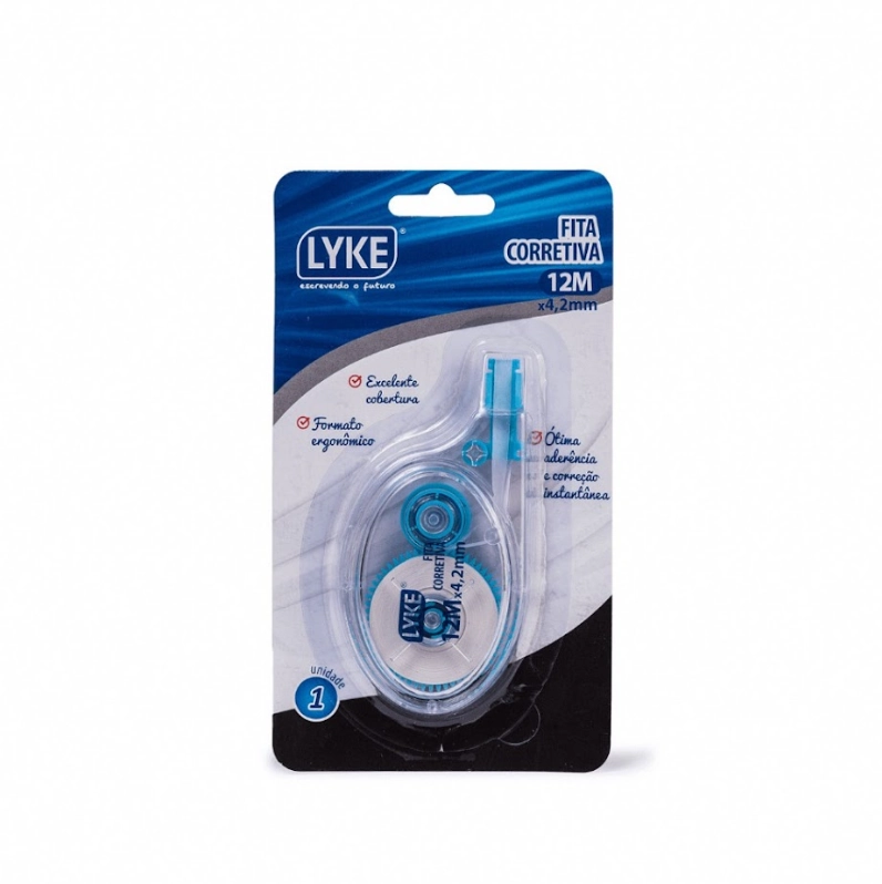 Fita Corretiva Lyke 4.2mmx12m Blister Pl0164 Korean