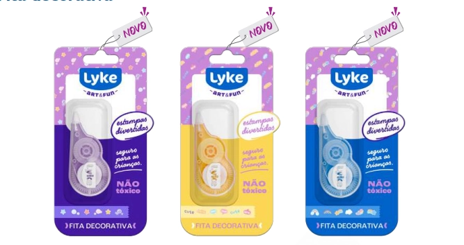 Fita Decorativa Lyke Sortida Pl0168 Korean