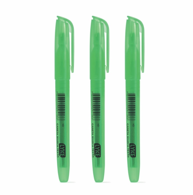 Caneta Marca Texto Vde Lyke Pl0170 Zhejiang