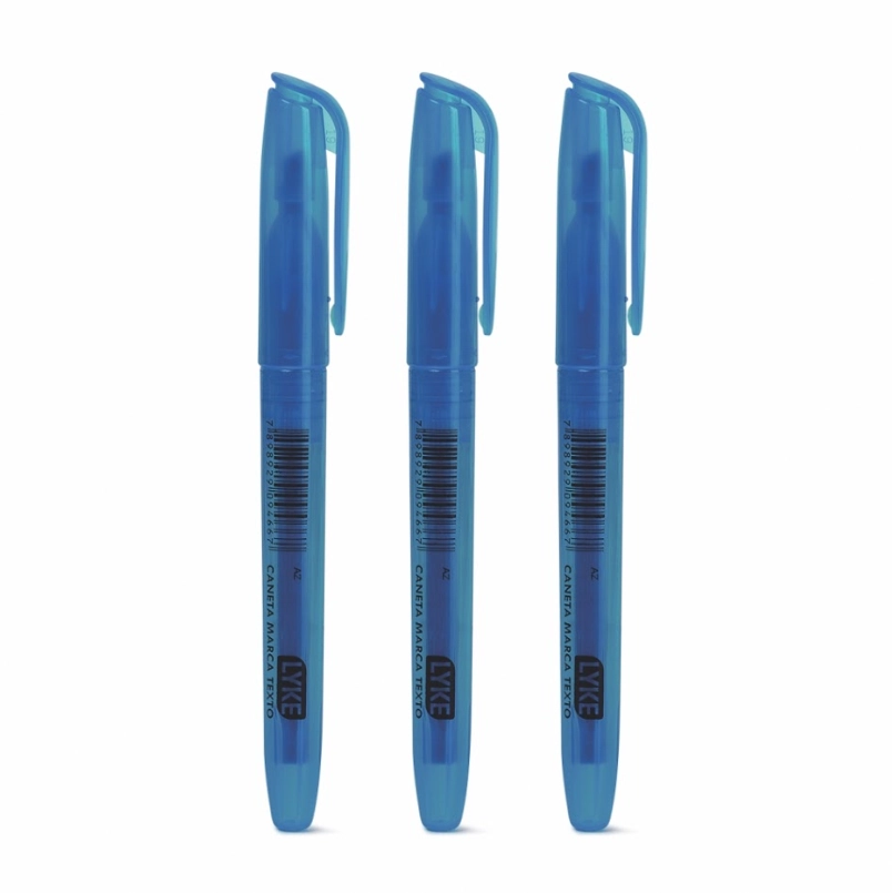 Caneta Marca Texto Lyke Az Pl0173 Zhejiang
